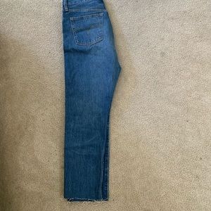 Levi’s 501 cropped ankle jeans